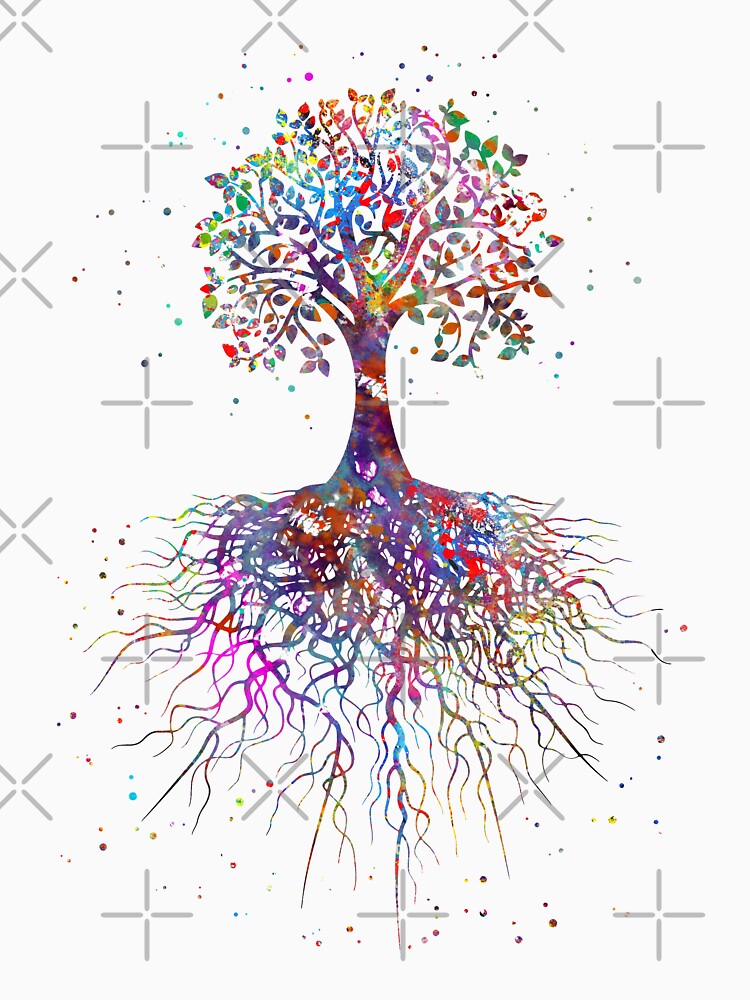 Tree rooted by Rosaliartbook
