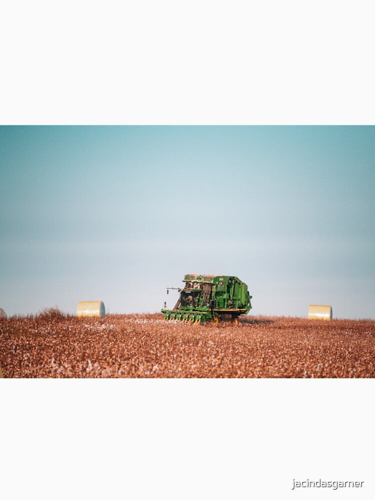 Cotton harvest 3 by jacindasgarner Unisex , , , Long Sleeve Tee