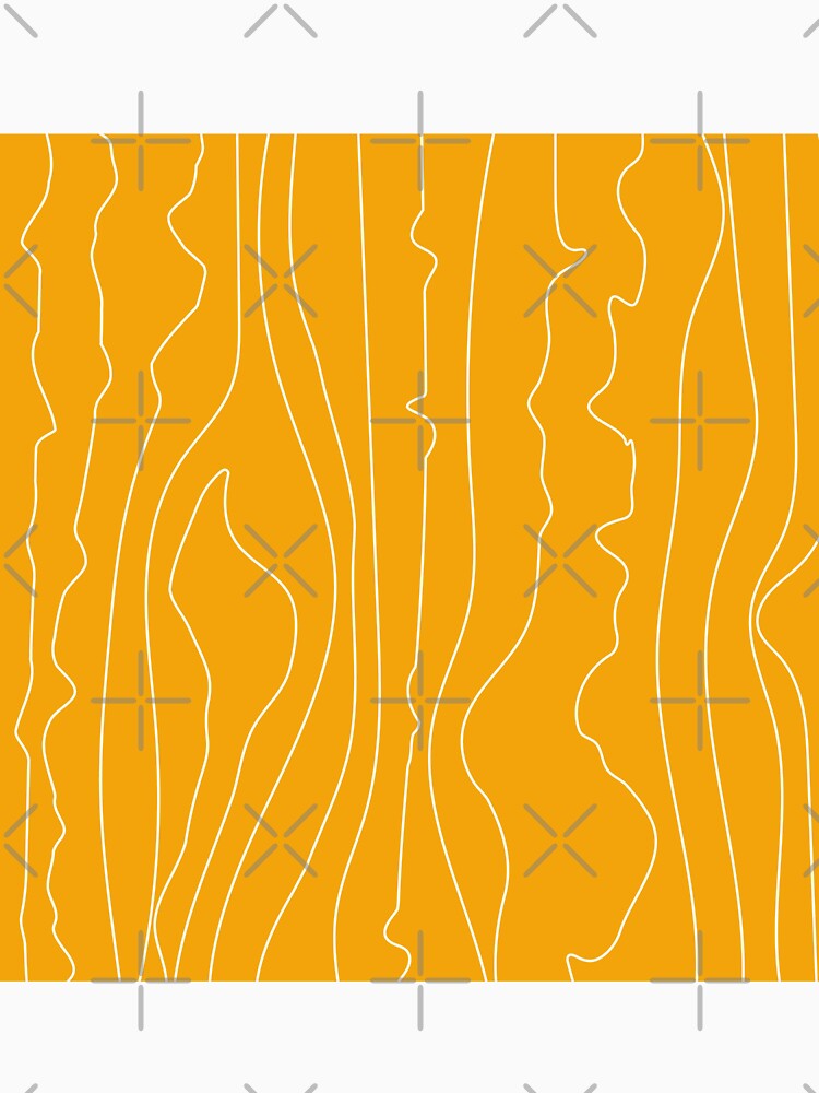 Abstract Doodle Sea Waves Pattern by MakeitMelo