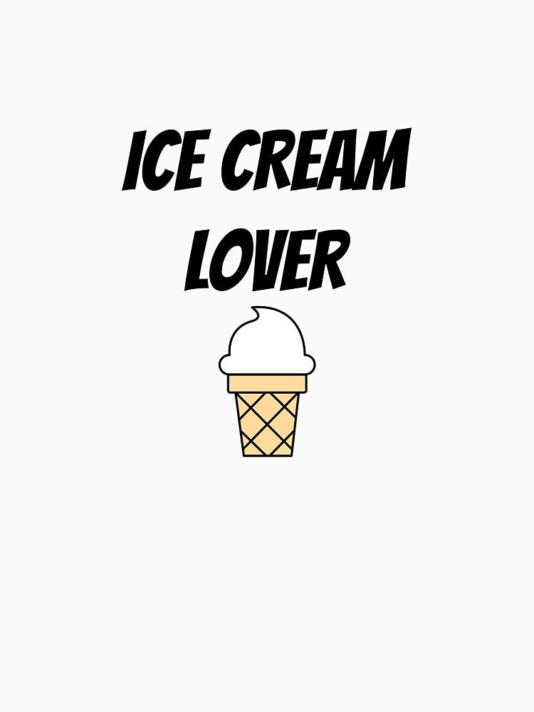 ICE CREAM LOVER by binmaster3000 Unisex , , , Long Sleeve Tee