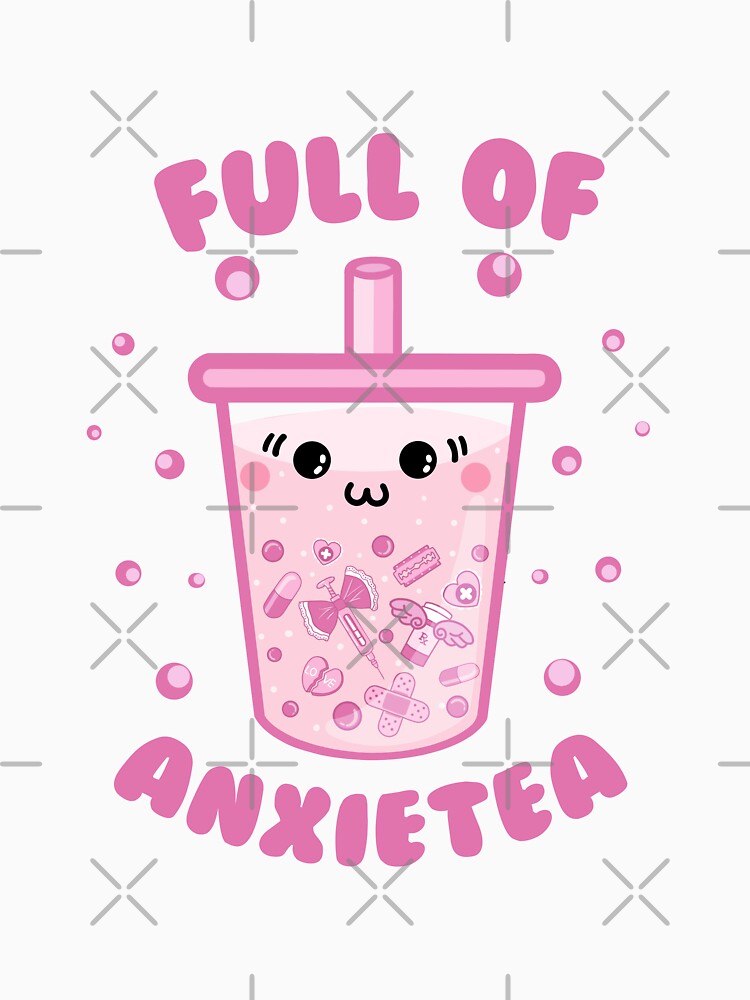 Full Of Anxietea by Dixie Bailey Unisex , , , Long Sleeve Tee