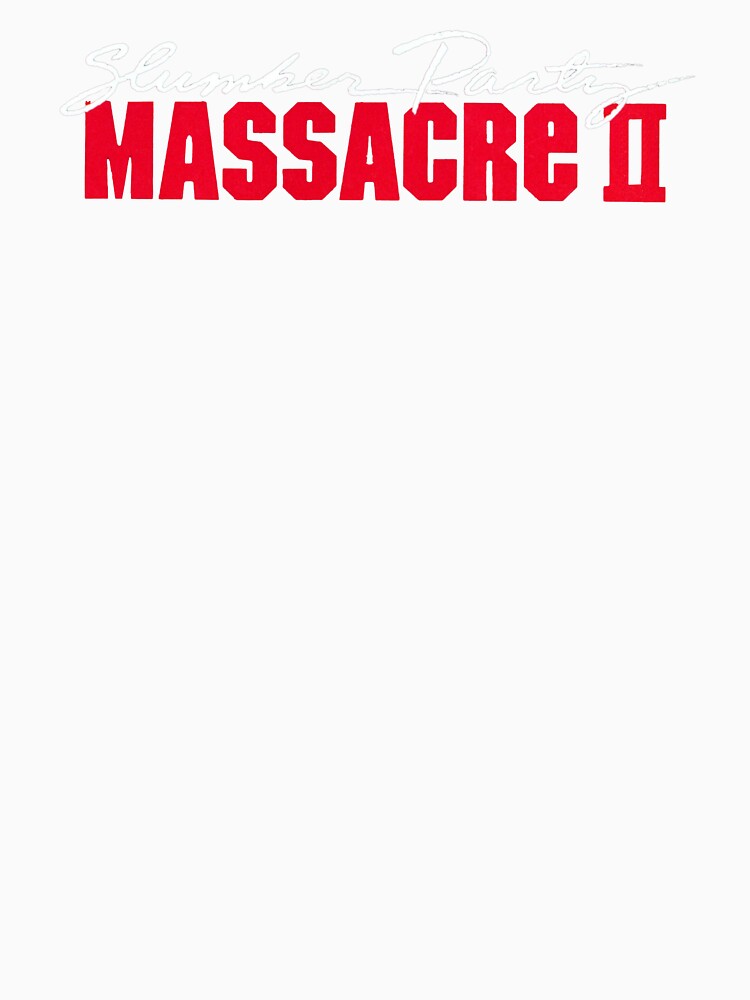 Slumber Party Massacre II logo by thedailyghost Unisex , , , Long Sleeve Tee