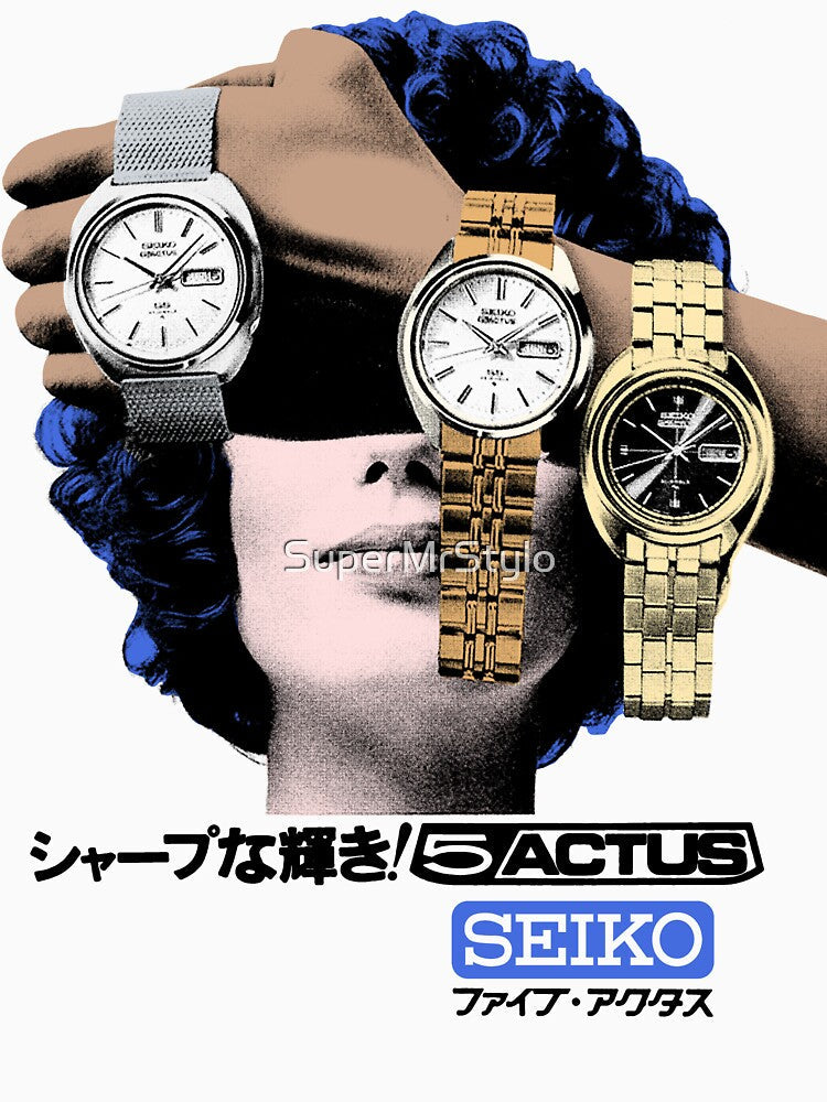 Vintage Luxury Watch Japanese by SuperMrStylo Unisex , , , Long Sleeve Tee