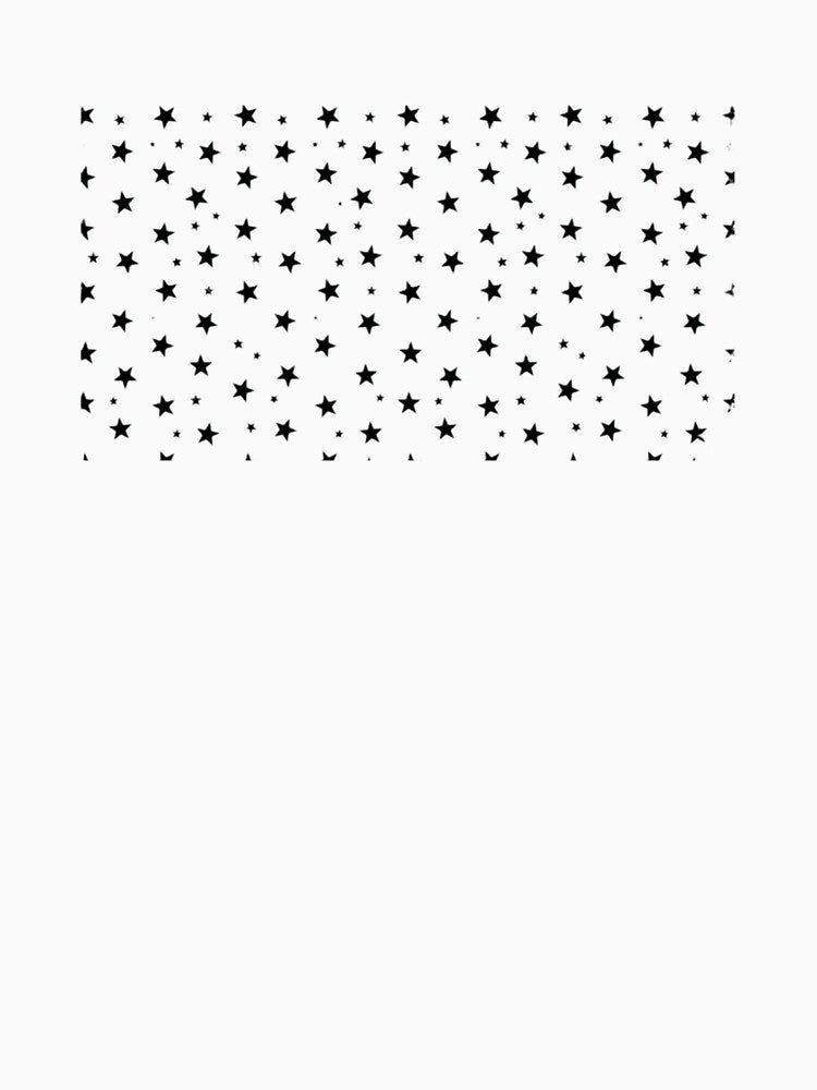 Black stars by Vlvyn Unisex , , , Long Sleeve Tee