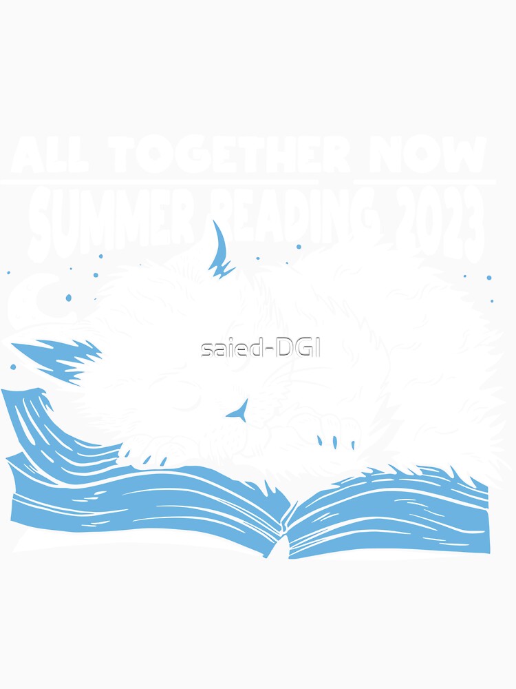 Summer Reading All Together Now 2023 Library Books by saied-DGI Unisex , , , Long Sleeve Tee