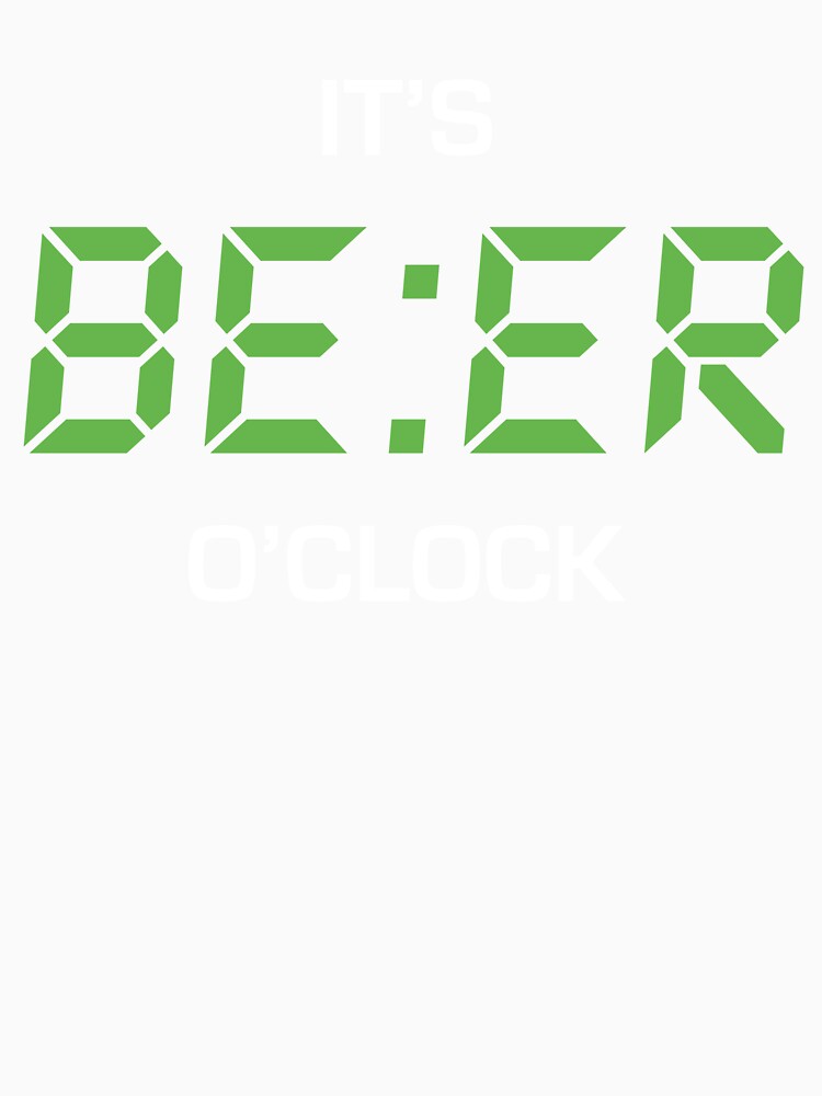 it's Beer o clock by WATEKE Unisex , , , Long Sleeve Tee