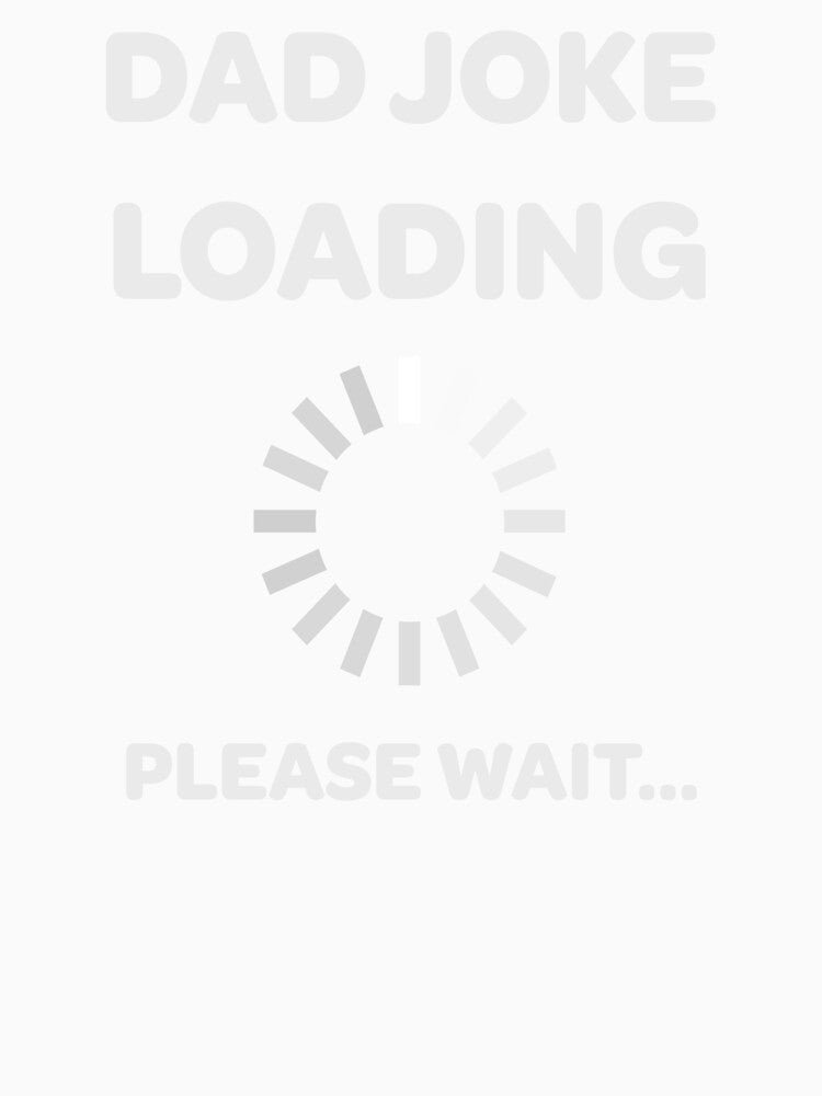 Dad Joke Loading, Please Wait... by lemurdesigns Unisex , , , Long Sleeve Tee