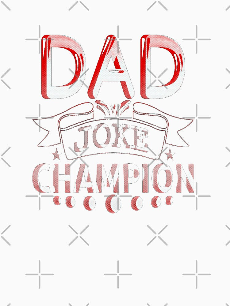 Dad Joke Champion by creativerooney Unisex , , , Long Sleeve Tee