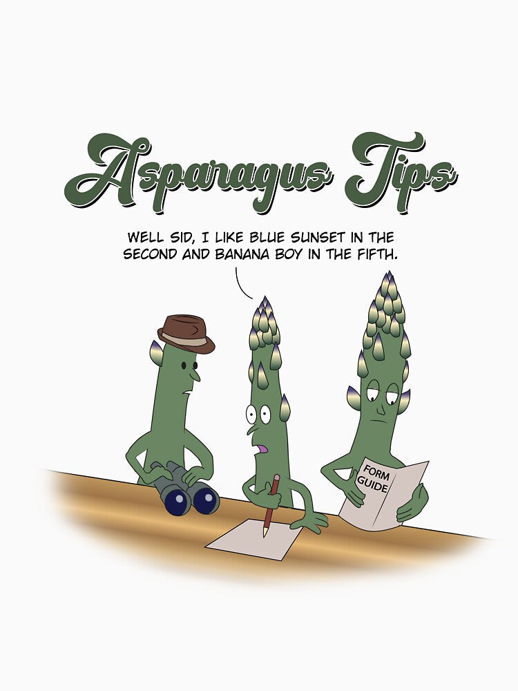 Asparagus Tips by Mark Wilesmith Unisex , , , Long Sleeve Tee