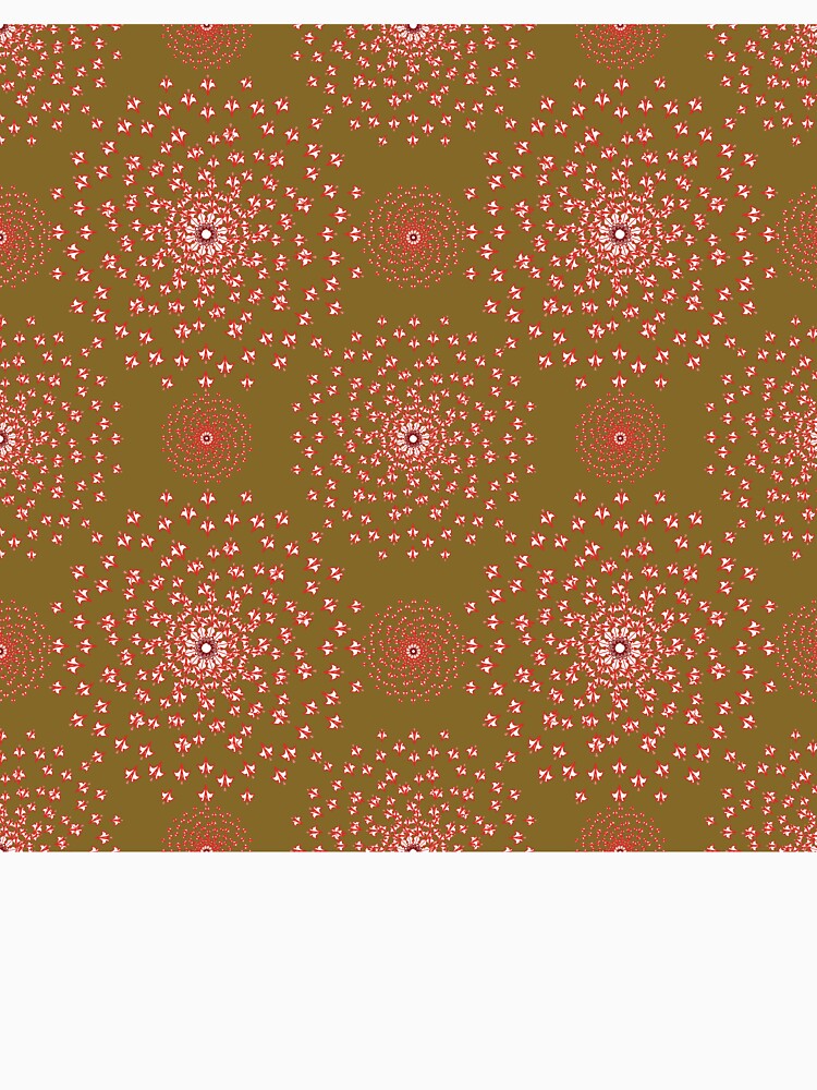 Earthy Harmony Mandala Pattern by OIL Pattern Design