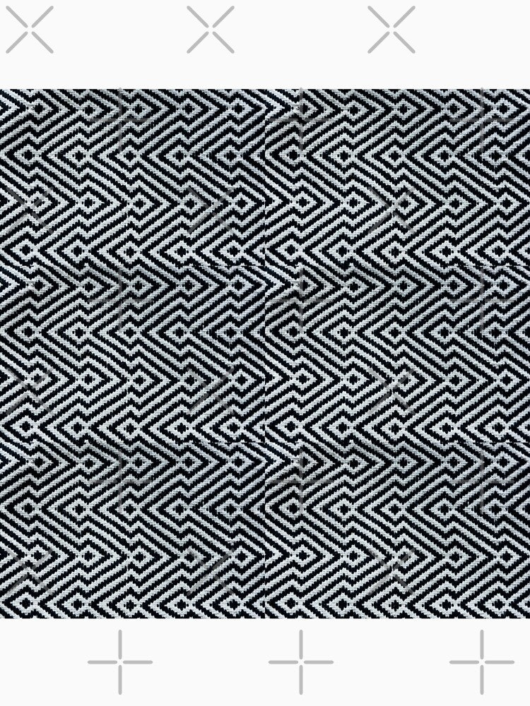 Geometric Mid Century Abstract Black and white Pattern Lines by adoredigitals