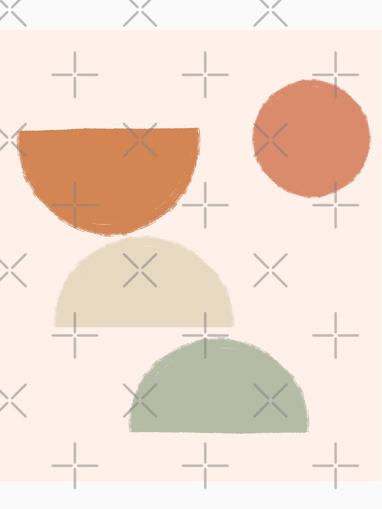 Boho Neutral Earth Tones Midcentury by MaiZephyr