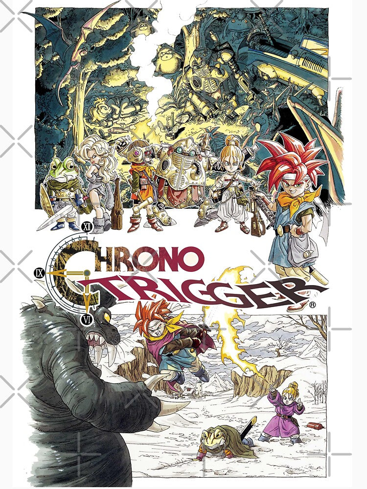 Chrono Trigger Montage by luscastore Unisex , , , Long Sleeve Tee