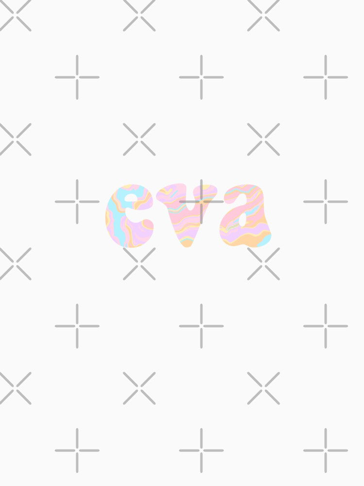custom name design (eva) by createdbymia Unisex , , , Long Sleeve Tee