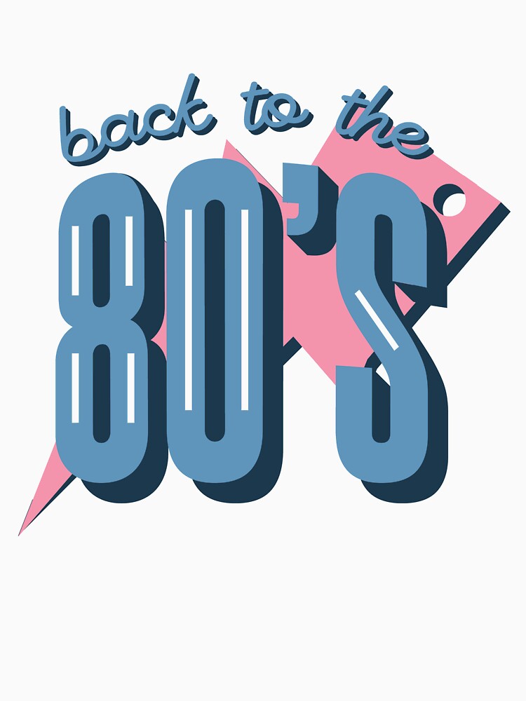 Back To The 80's - 80s Retro Nostalgia by AaaleXX Unisex , , , Long Sleeve Tee