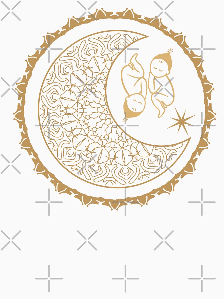 Moon and baby gift for sleep consultant, female somnologist, female sleep physician or sleep doctor by Gaudeliy