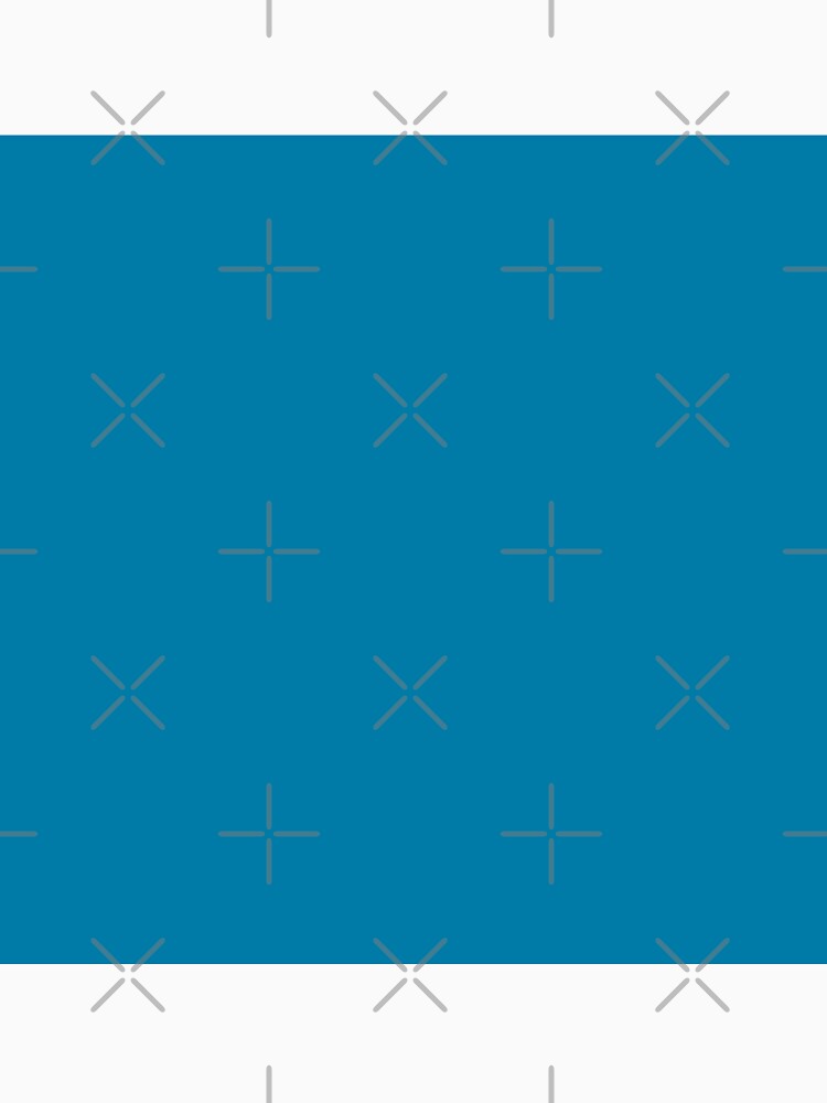 PLAIN SOLID CERULEAN - 100 SHADES OF BLUE ON OZCUSHIONS by ozcushions Unisex , , , Long Sleeve Tee