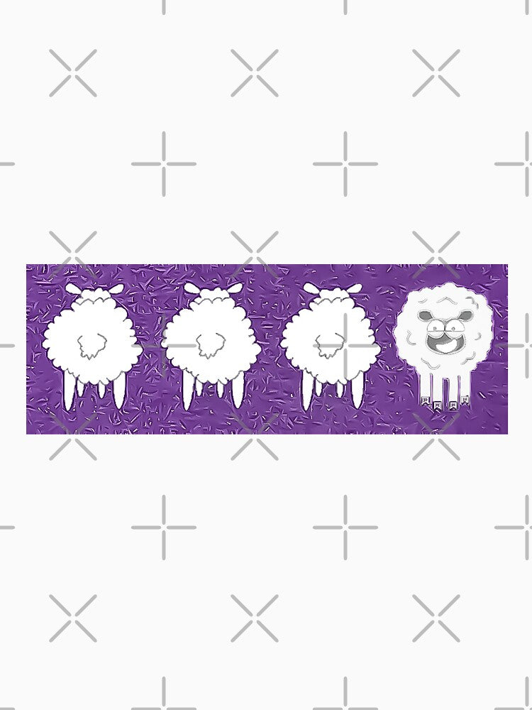 Love Sheep Be different Abstract Flower Butterfly Heart Valentine Cute Current Mood Christmas Lights and Hot Chocolate Happy Holiday Gift Premium Apparel Funny Holiday Xmas by DesignByHeartUK