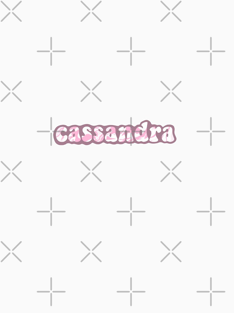 custom name design (cassandra) by createdbymia Unisex , , , Long Sleeve Tee