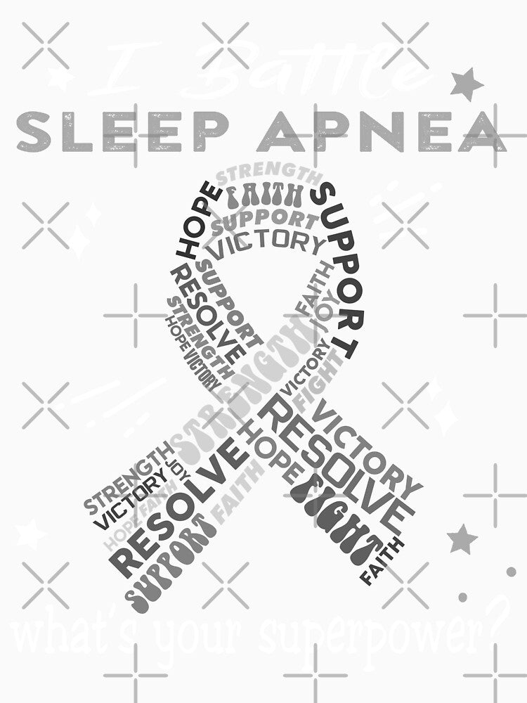 Sleep Apnea Warrior, I Battle Sleep Apnea What's Your Superpower? by Greggwillard Unisex , , , Long Sleeve Tee