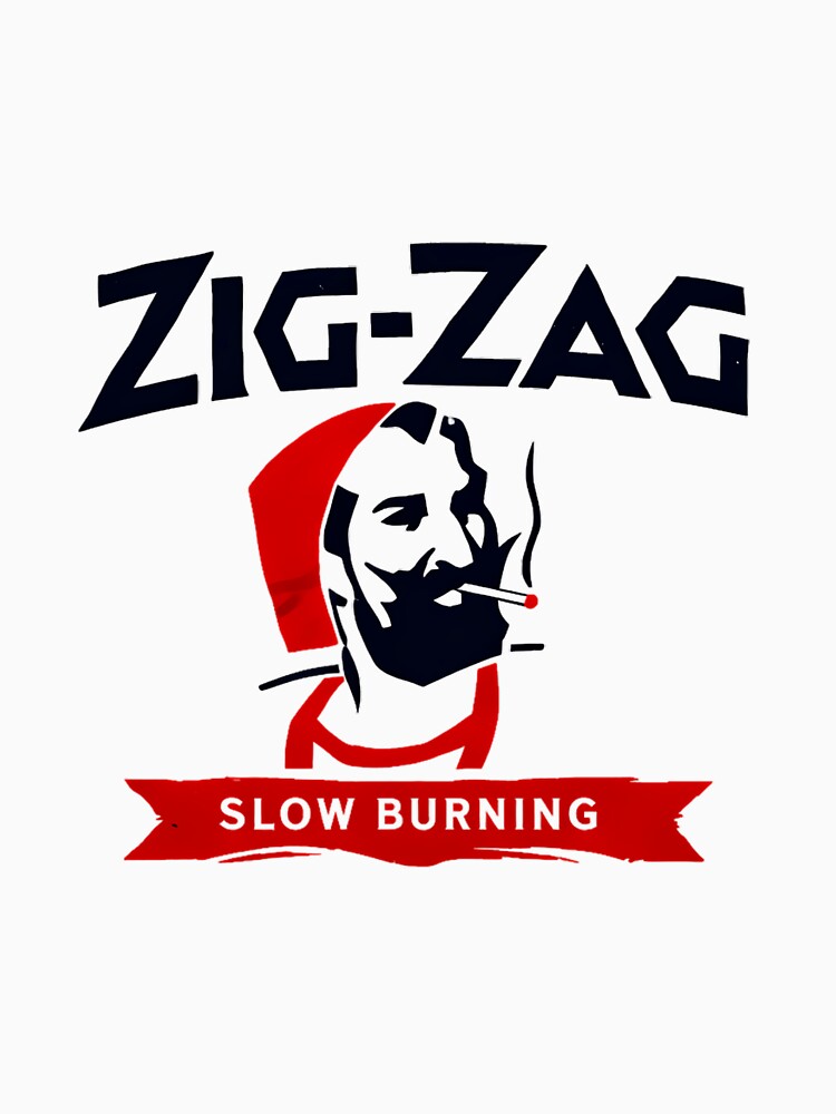 Zig Zag Rolling Papers Slow Burning by Phillipsalexan Unisex , , , Long Sleeve Tee
