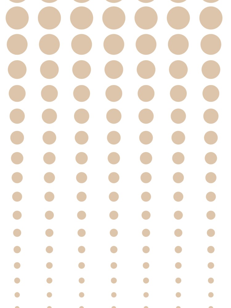 Brown and White Reduced Polka Dots Pattern Pairs DE 2022 Trending Color Cliff's View DEC720 by ColorOfTheYears
