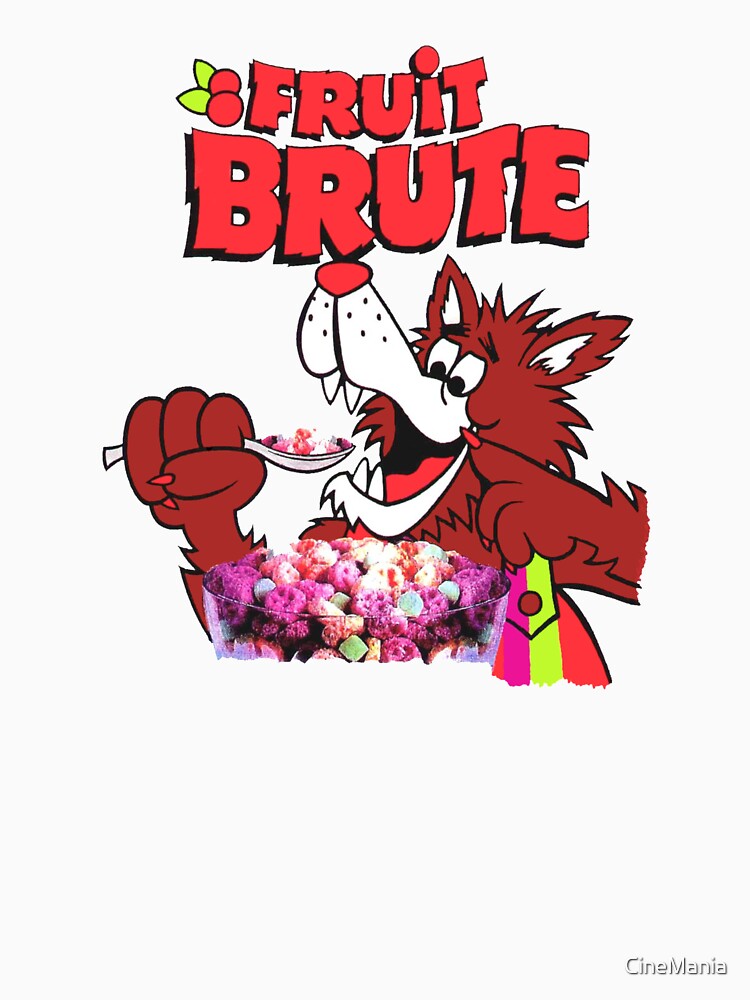 Fruit Brute - Vintage Discontinued Cereal Shirts by CineMania Unisex , , , Long Sleeve Tee