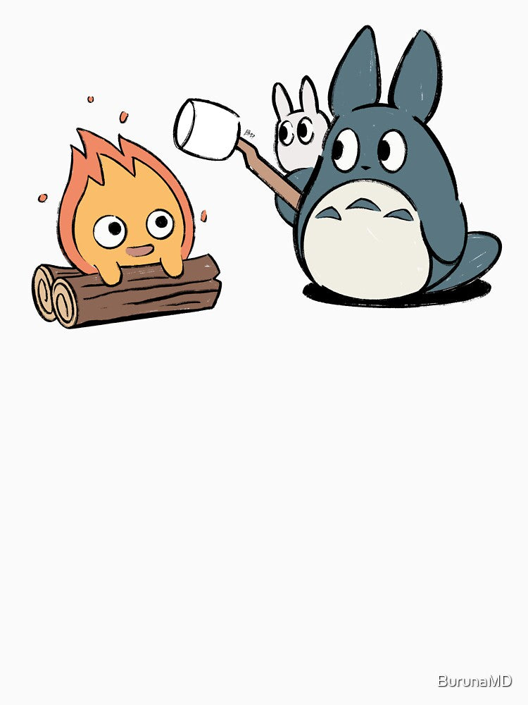 Marshmallow Totoro by BurunaMD