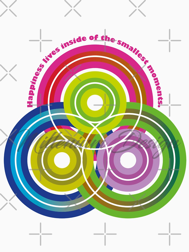 Concentric Circles Pattern Abstract Design by protegra