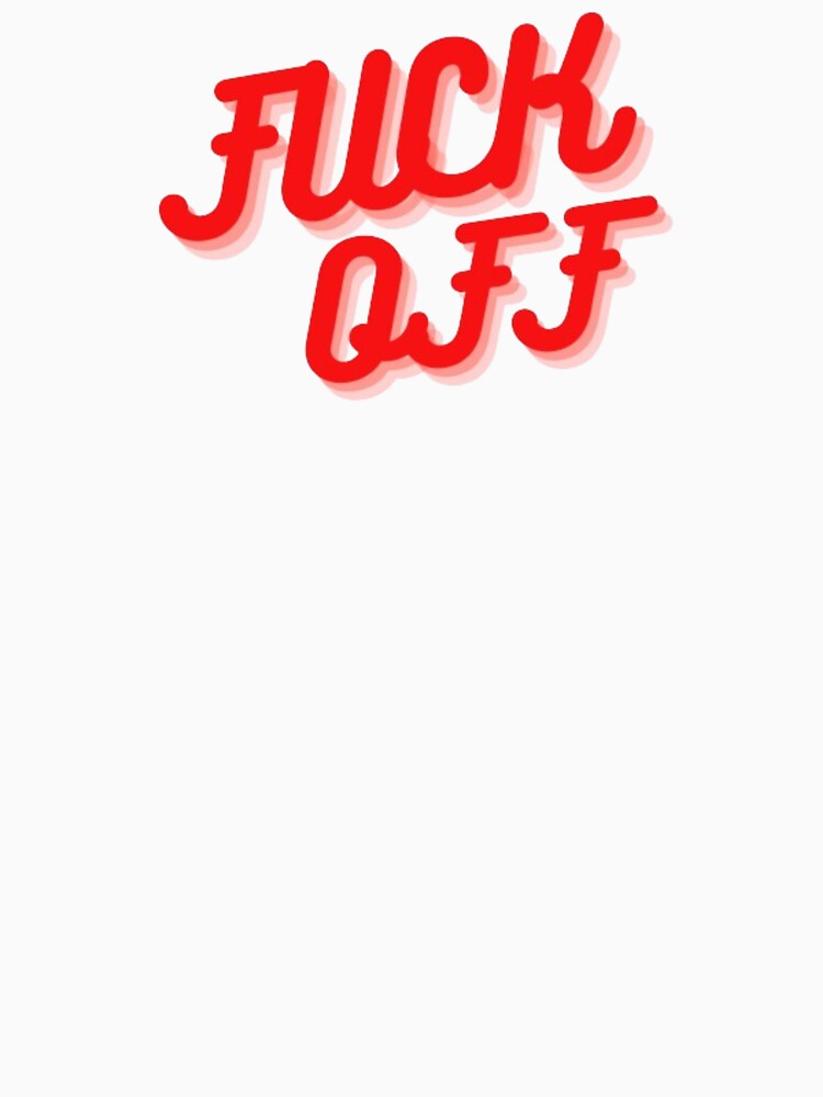 Fuck Off -black. Pastel Fuck Off Classic by Omegastyle Unisex , , , Long Sleeve Tee
