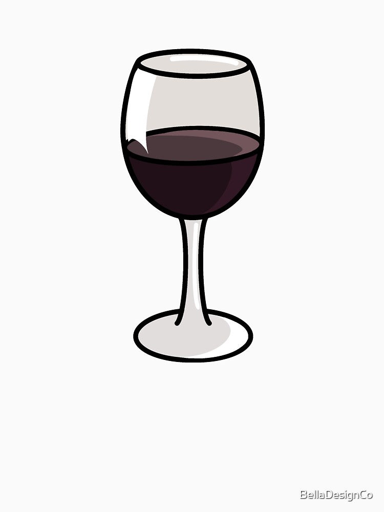 Red Wine Sticker | Postcards from Rome Collection by BellaDesignCo