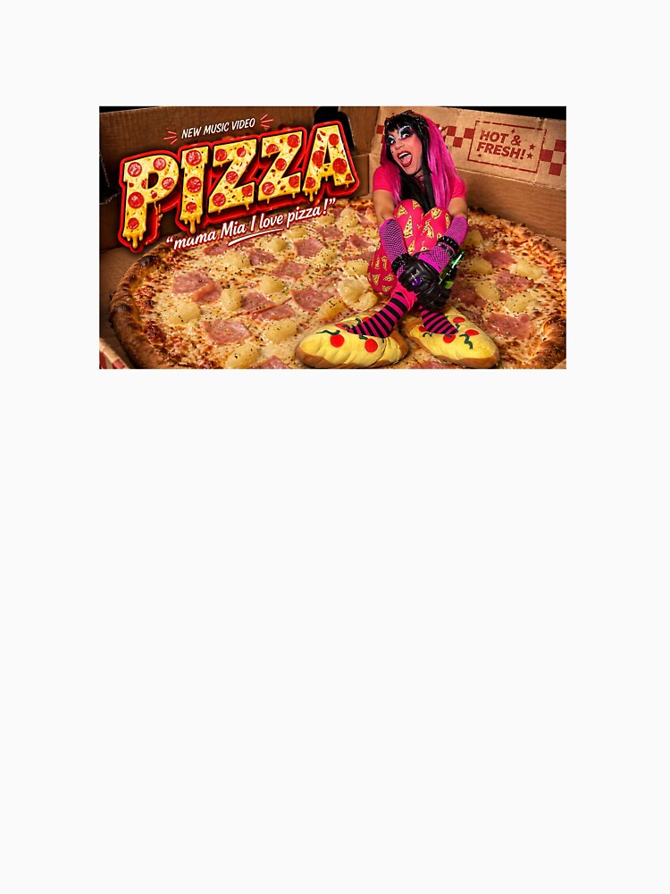 PIZZA by TheRealElvirus Unisex , , , Long Sleeve Tee