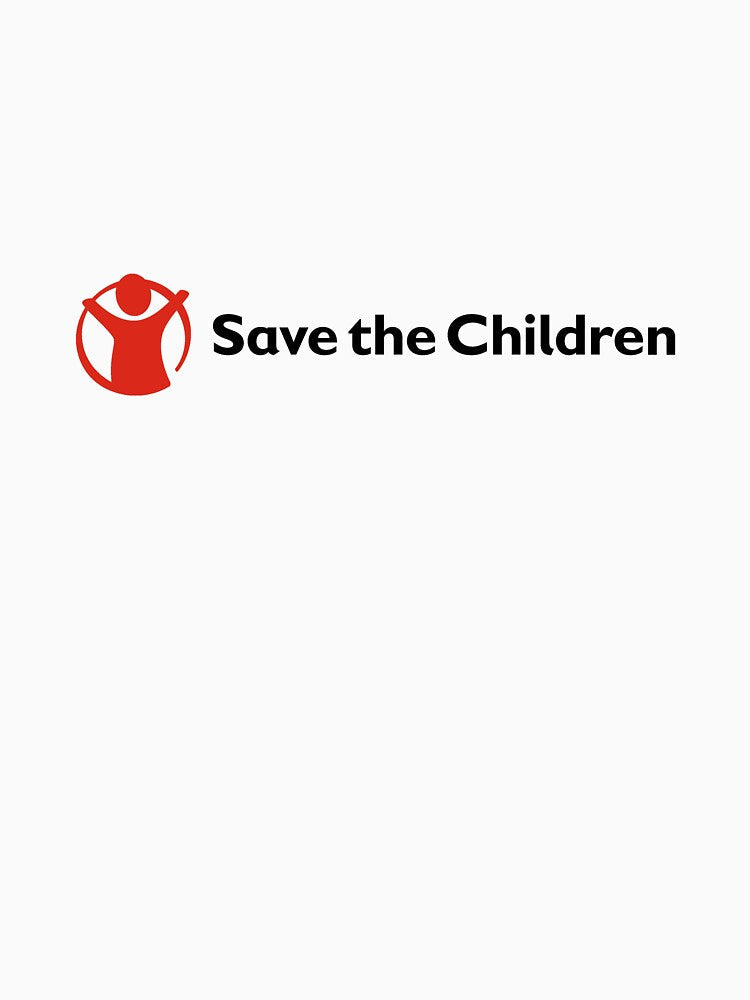 Save the Children Red Human Figure Charity Logo by Jerbilsmouse Unisex , , , Long Sleeve Tee