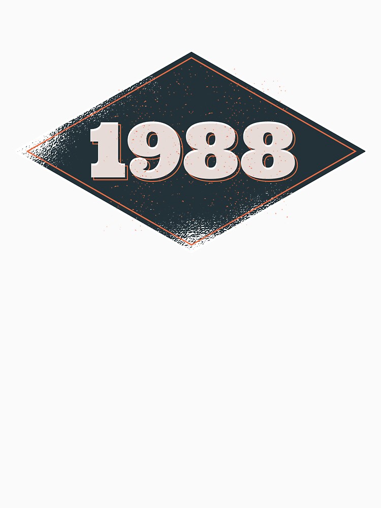 Vintage 1988 Birthday - 80s Retro Nostalgia by AaaleXX Unisex , , , Long Sleeve Tee