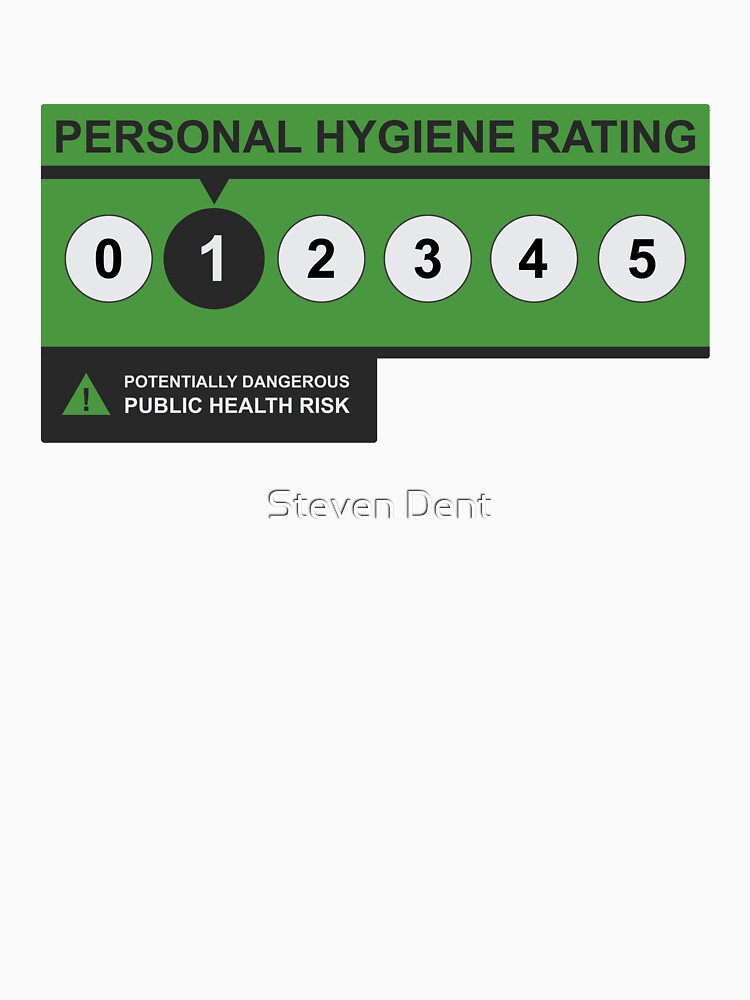Hygiene Rating - ONE by Steven Dent Unisex , , , Long Sleeve Tee