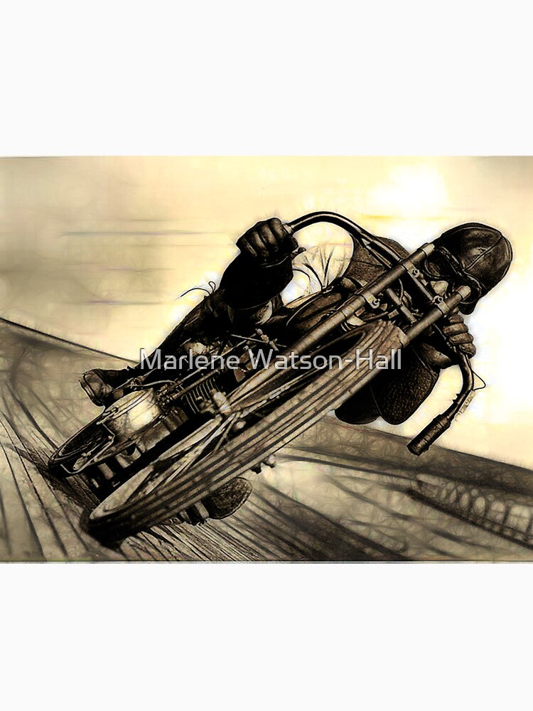 Vintage Board Track Racer by Marlene Watson-Hall