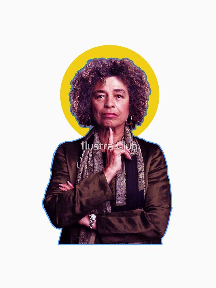 Angela Davis aesthetic art by Ilustra Club