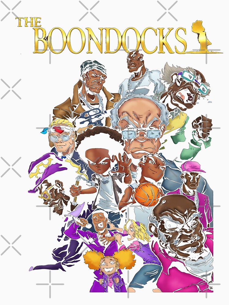 The Boondocks by Green Sama Unisex , , , Long Sleeve Tee
