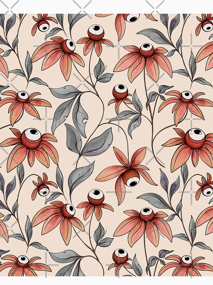 surreal flowers eyes - light by Milatoo
