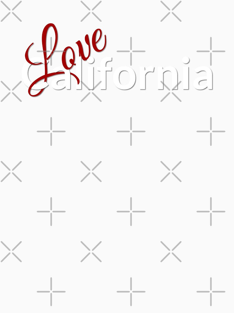 Love California, Love CA by Lazy Dad Creations Unisex , , , Long Sleeve Tee