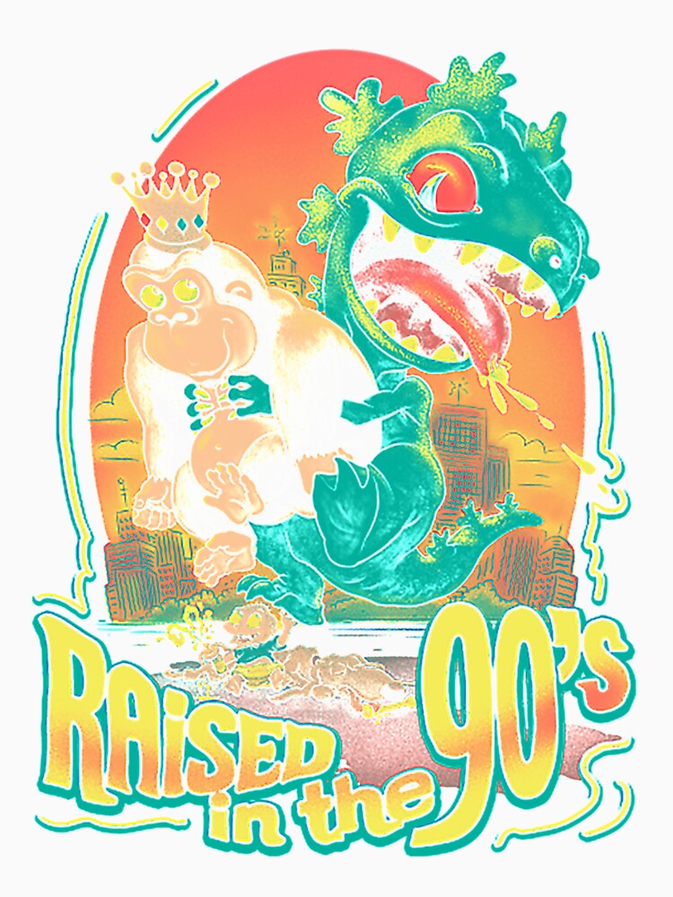 Raised In The 90S by ahronmitch4961 Unisex , , , Long Sleeve Tee
