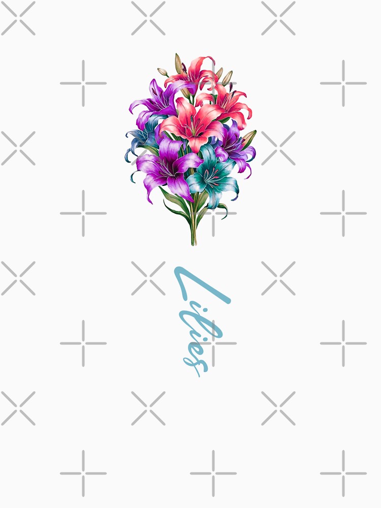 LILIES BOUQUET by justyna-s28 Unisex , , , Long Sleeve Tee