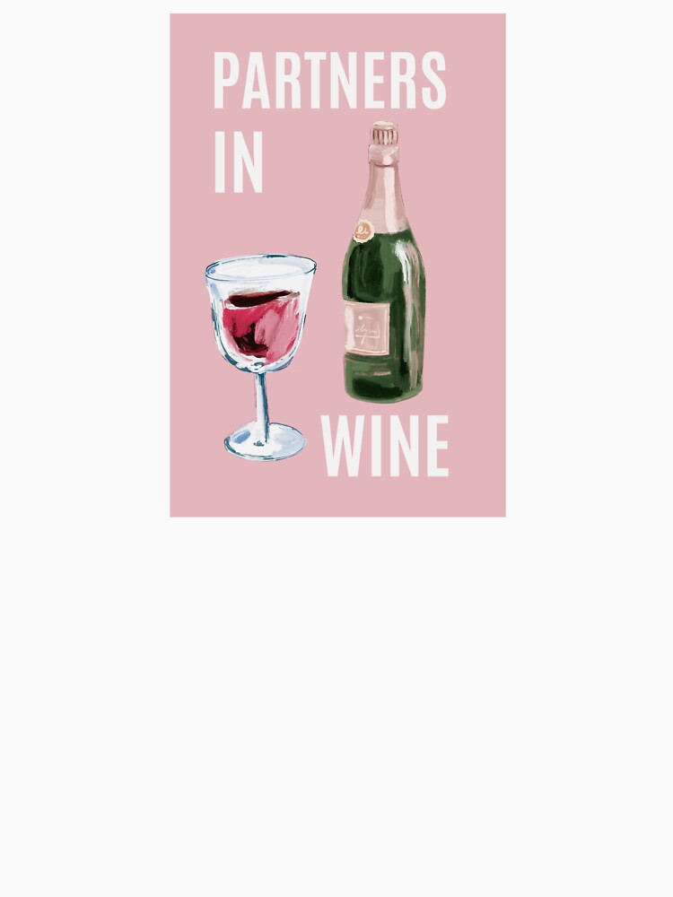 Partners in wine by Thedigital91 Unisex , , , Long Sleeve Tee
