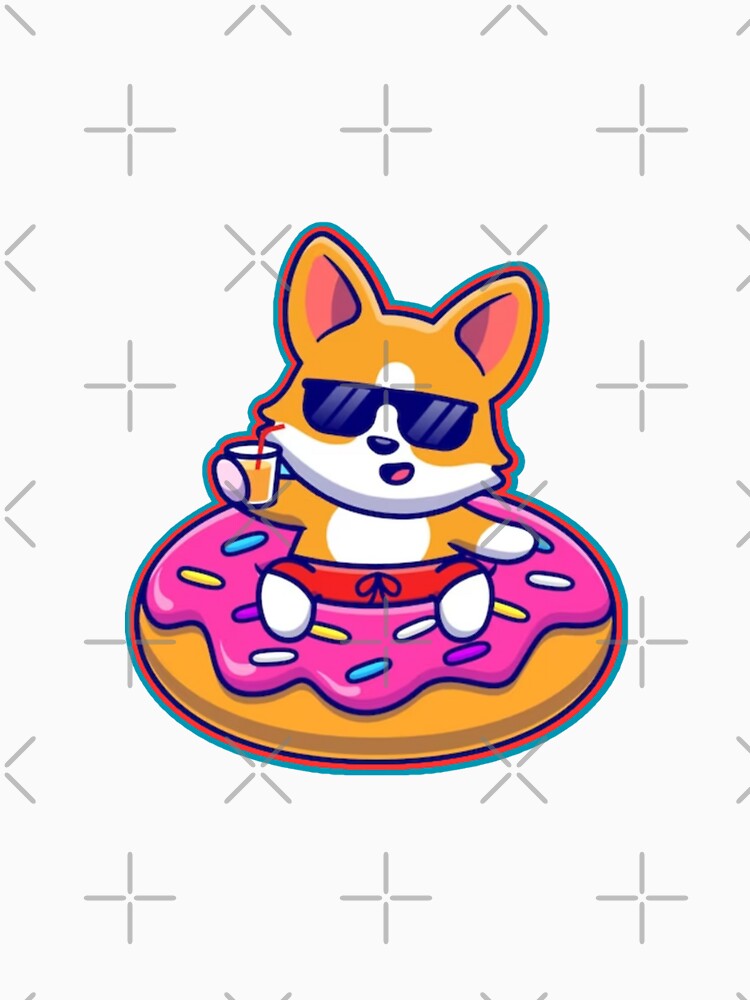 kawaii dog harness by comicc Unisex , , , Long Sleeve Tee