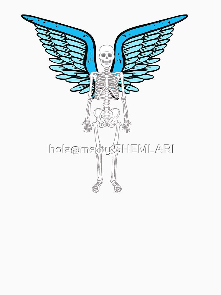 Skeleton Art Casual Wear by hola@me by SHEMLARI Unisex , , , Long Sleeve Tee