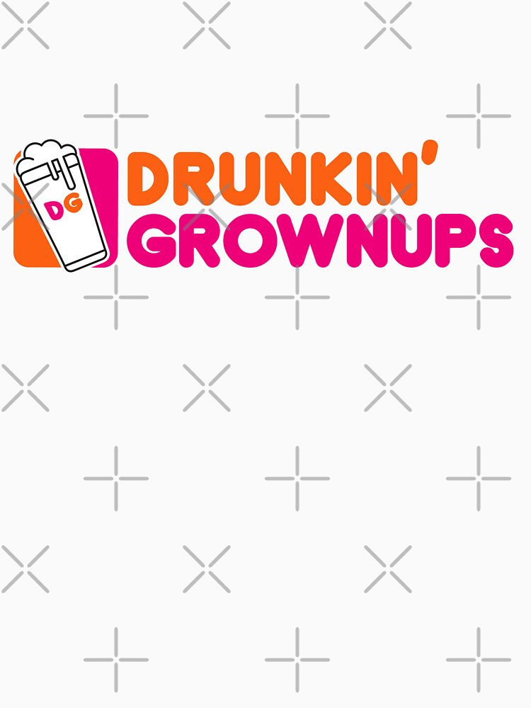 drunkin' grownups by TheGingerEffect Unisex , , , Long Sleeve Tee