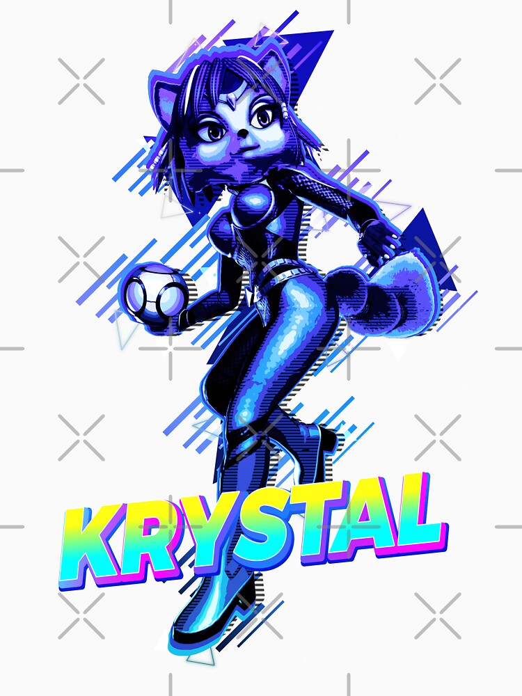Krystal Starfox by WaifuFury Unisex , , , Long Sleeve Tee