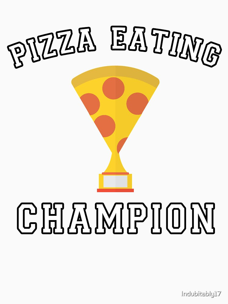 Pizza Eating Champion by Indubitably17 Unisex , , , Long Sleeve Tee