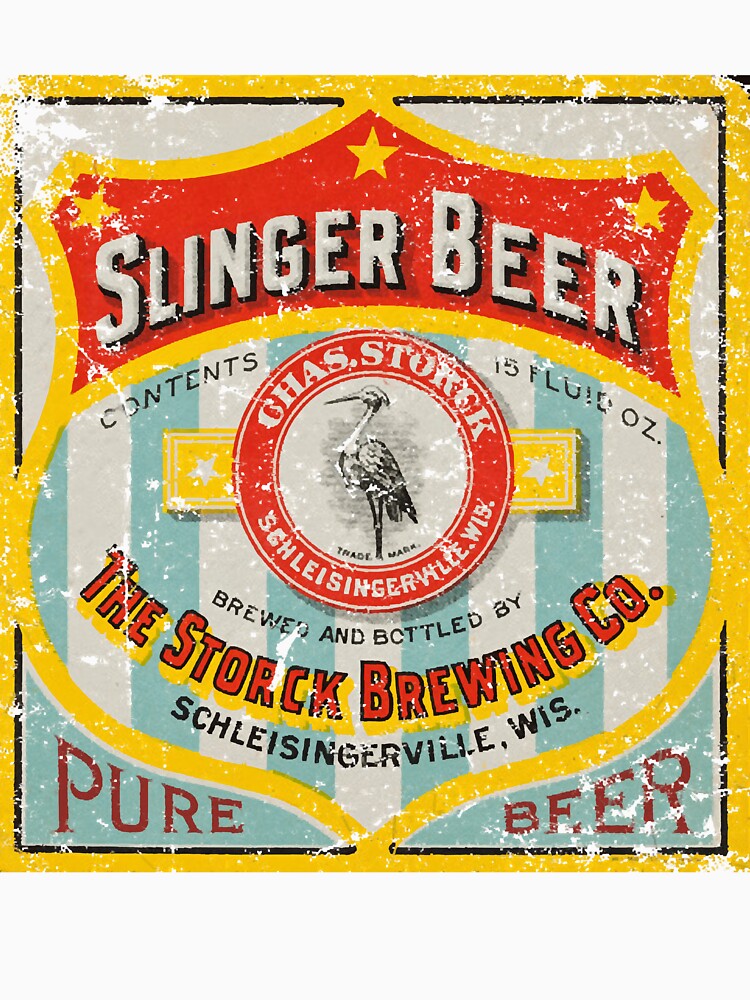 Slinger Beer by shop7U Unisex , , , Long Sleeve Tee