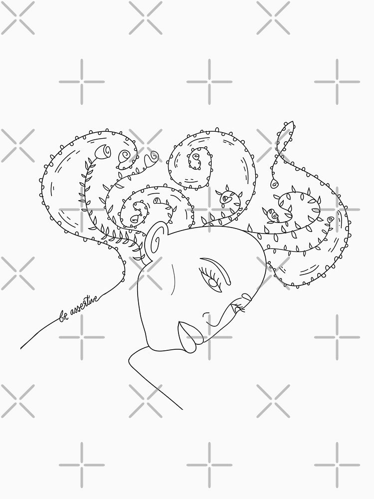 Coolness Line Art by wallflowerbee